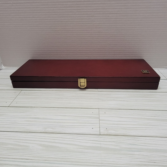 ZWILLING J.A HENCKELS 8 Replacement Storage Box Only Wooden Brown - Picture 2 of 16